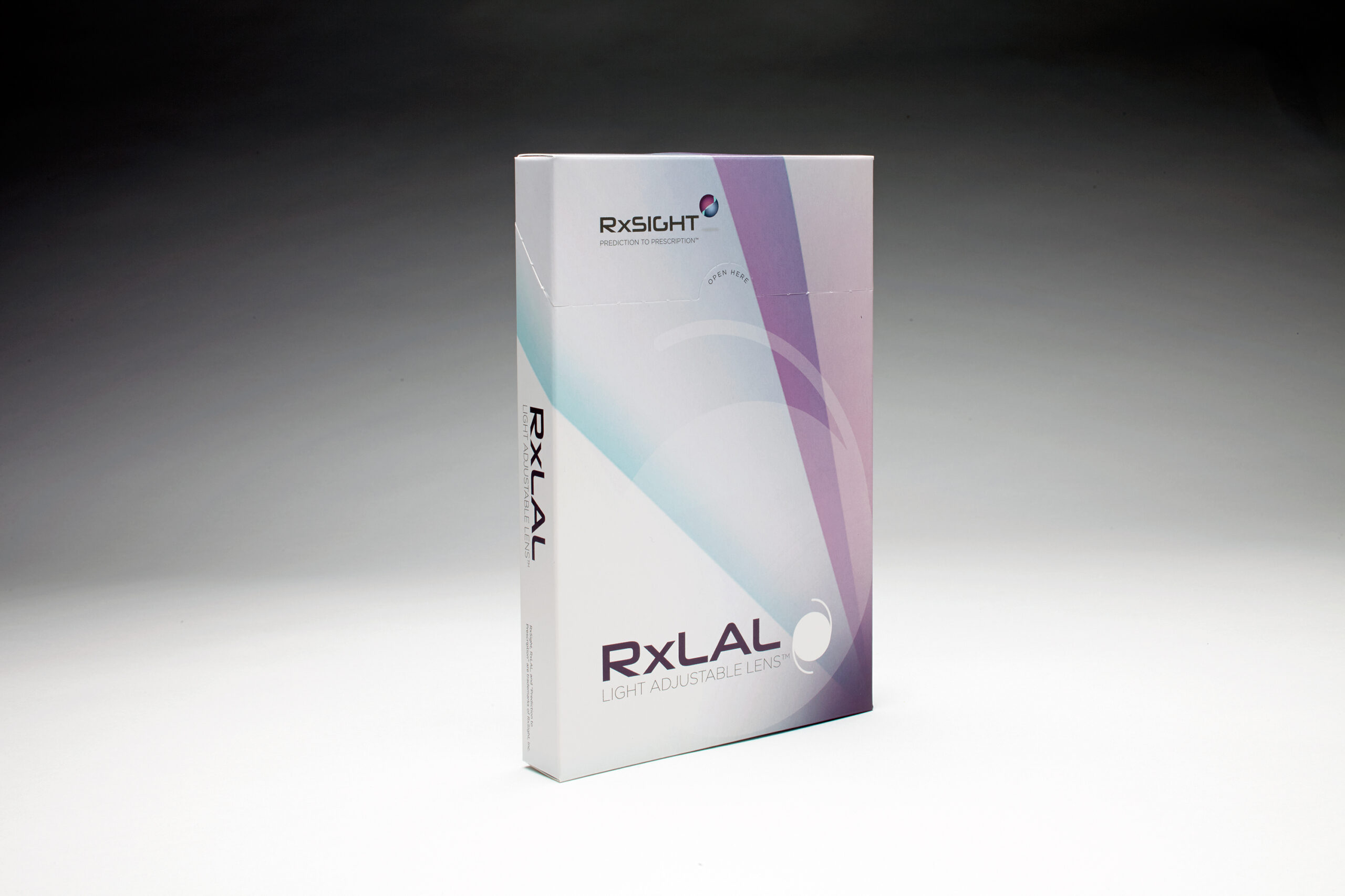 RxSight Light Adjustable Lens packaging